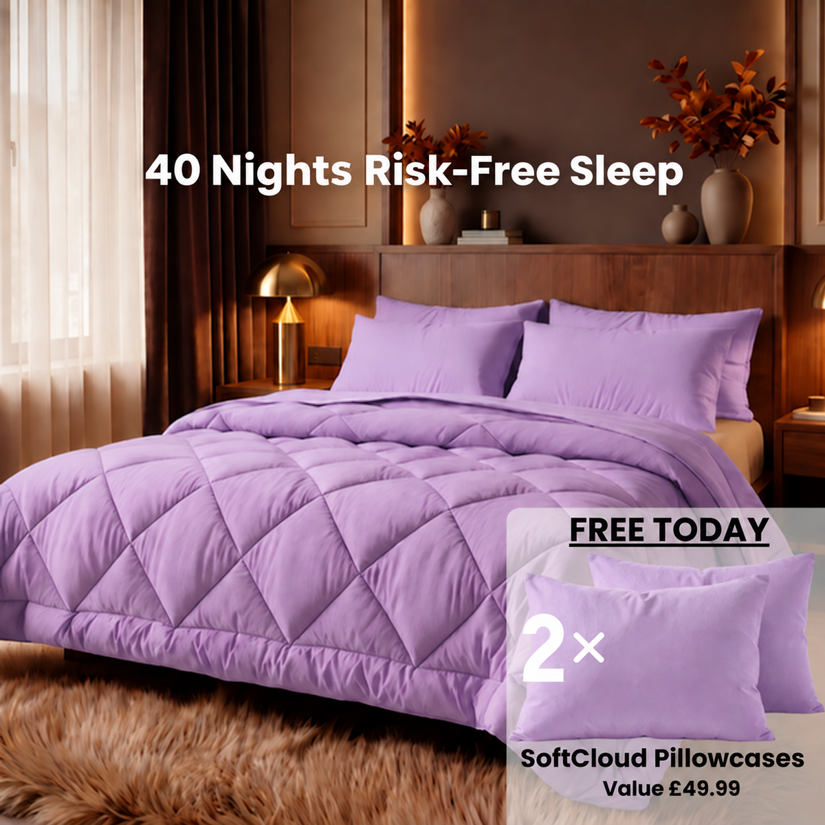 Sunset Orange | EasySleep® Duvet